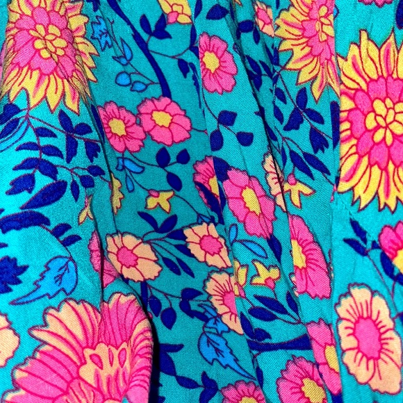 SHEIN Floral 3/4 Length Sleeve Kimono Cardigan - Picture 6 of 6